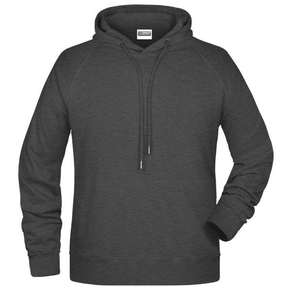 James & Nicholson (Daiber) Férfi kapucnis biopamut felső 8024 - Fekete
melírozott | XXXL