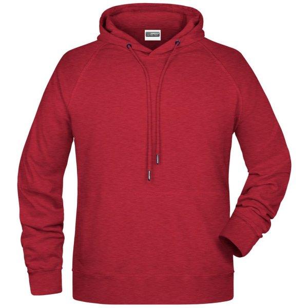 James & Nicholson (Daiber) Férfi kapucnis biopamut felső 8024 -
Karmazsinvörös melírozott | XXXXL
