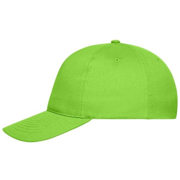 Myrtle Beach (Daiber) 5 paneles biopamut sapka MB6237 - Limezöld