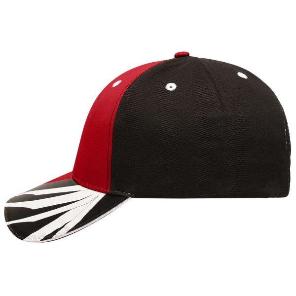 Myrtle Beach (Daiber) Munkás sapka MB6574 - Piros / fekete / fehér | unisex