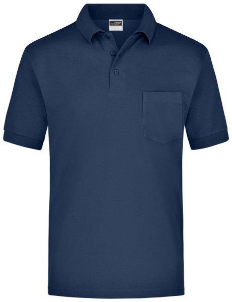 James & Nicholson (Daiber) Férfi galléros póló zsebbel JN026 - Sötétkék |
XL