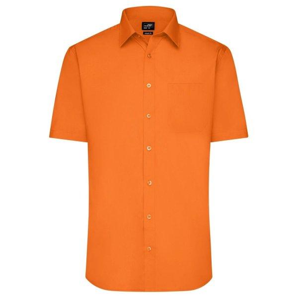 James & Nicholson (Daiber) Férfi rövid ujjú ing JN680 - Narancssárga | S