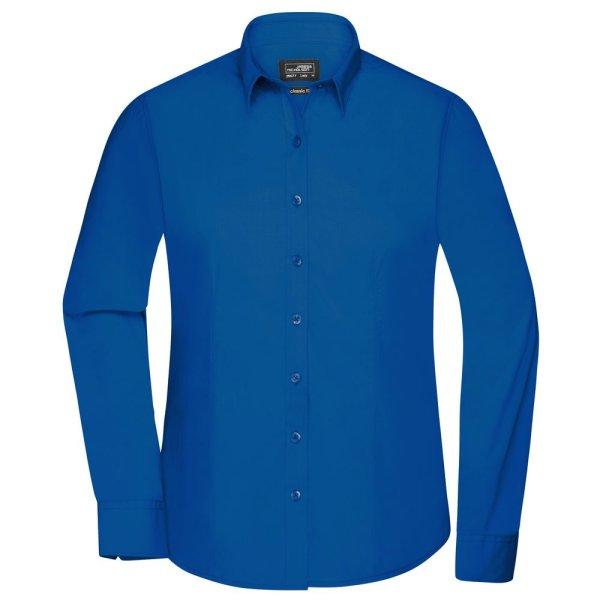 James & Nicholson (Daiber) Női hosszú ujjú ing JN677 - Királykék | XL
