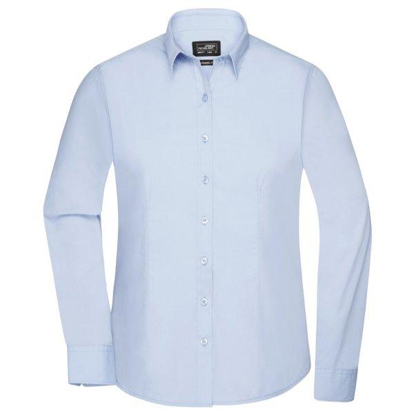 James & Nicholson (Daiber) Női hosszú ujjú ing JN677 - Világoskék | XL