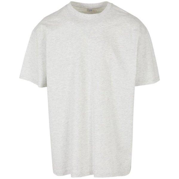 Build Your Brand Férfi póló Heavy Oversize Tee - Világos szürke | XL