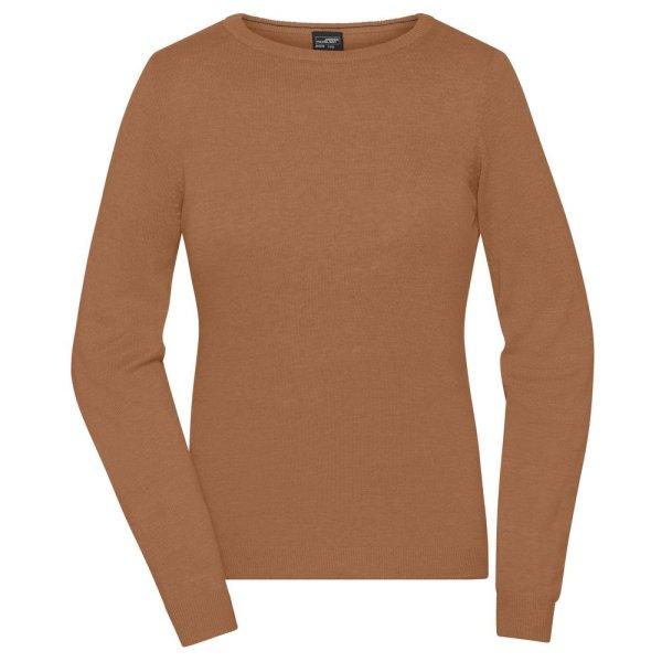 James & Nicholson (Daiber) Könnyű női kötött pulóver JN1313 - Camel | M