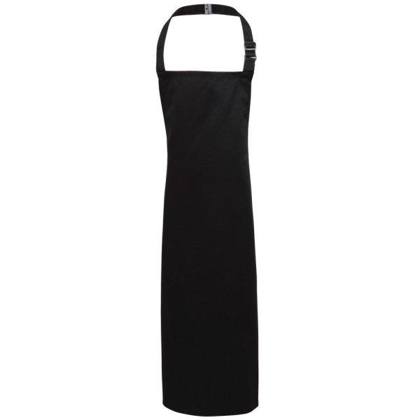 Premier Workwear Gyermek főzőkötény - Fekete | 43 x 53 cm (3-6 éves)