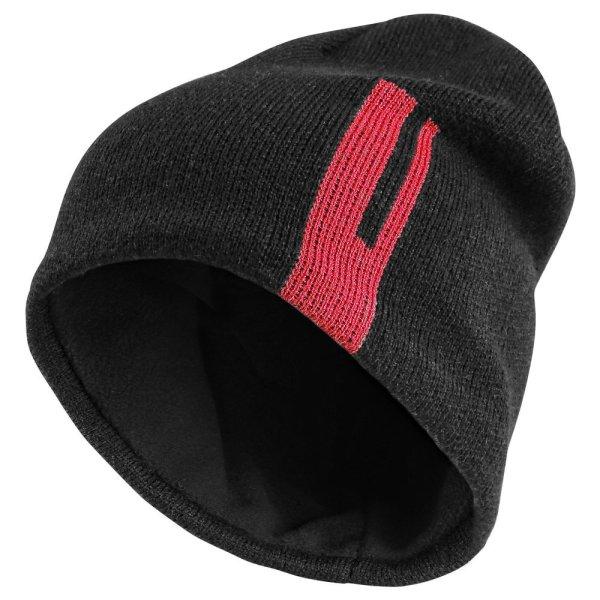Canis (CXS) Kötött téli sapka CXS LOKI - Fekete / piros | unisex