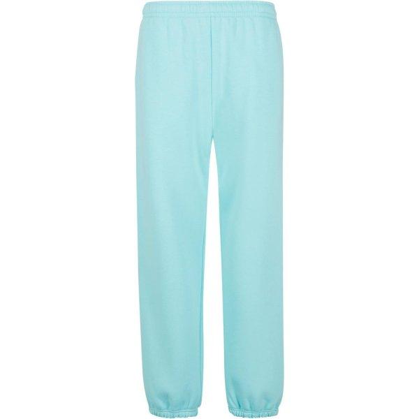 Build Your Brand Puha férfi melegítőnadrág Fluffy - Beryl blue | S
