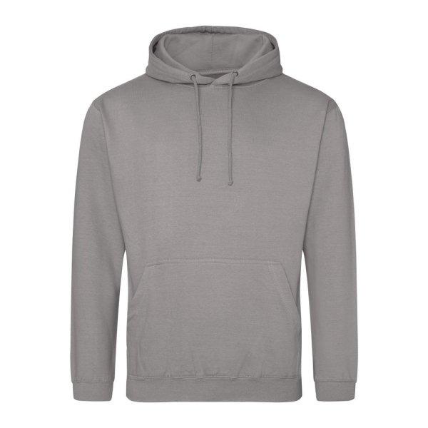 Just Hoods Pulóver College - Platinum grey | XXL
