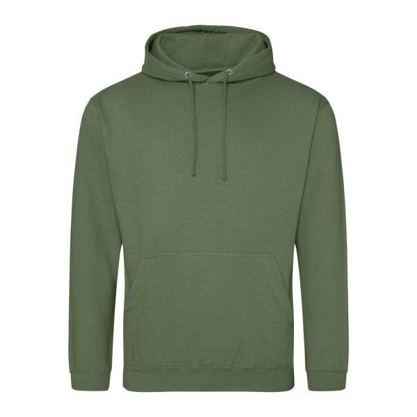 Just Hoods Pulóver College - Világos olív | XXXL