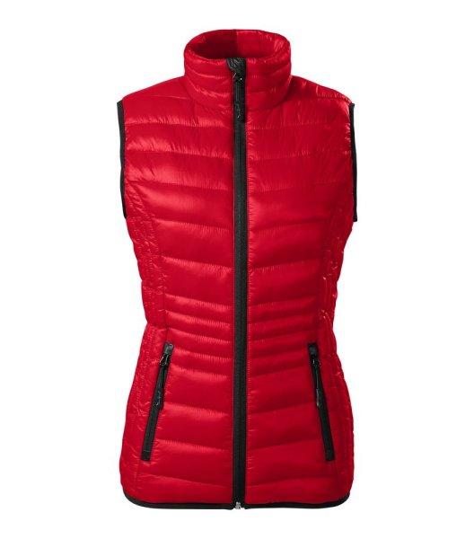 MALFINI Női varrot mellény Everest - Élénk piros | XL