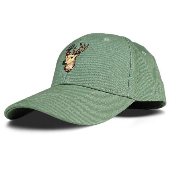 Bontis Sapka szarvas hímzéssel - Khaki | unisex