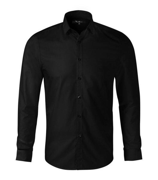 MALFINI Férfi hosszú ujjú ing Dynamic - Fekete | XL
