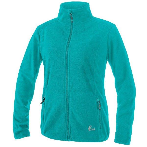 Canis (CXS) Női fleece felső GRANBY LADY - Türkiz zöld | XS