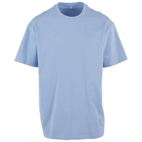 Build Your Brand Férfi póló Heavy Oversize Tee - Világoskék | XL