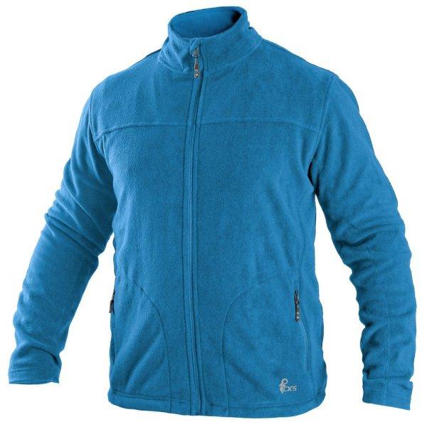 Canis (CXS) Férfi fleece felső GRANBY - Azúrkék | M