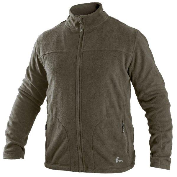Canis (CXS) Férfi fleece felső GRANBY - Khaki | M