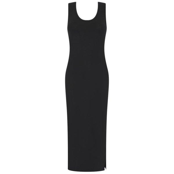 SF (Skinnifit) Női nyári midi ruha - Fekete | XS