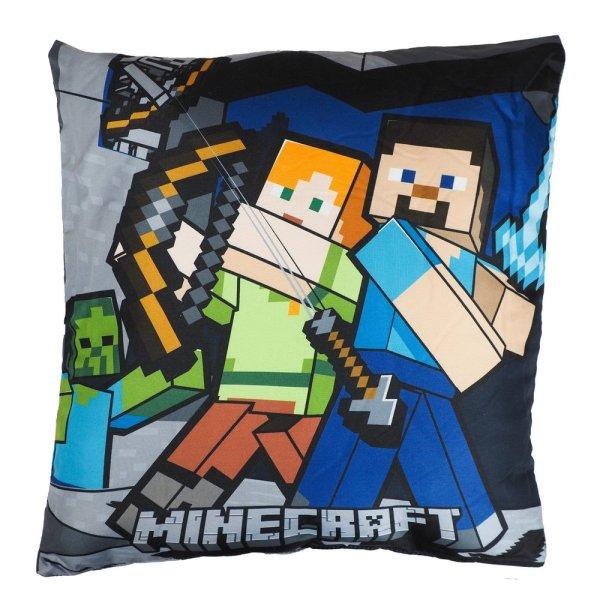 Jerry Fabrics Mintás gyerek párna - Minecraft | 40 x 40 cm