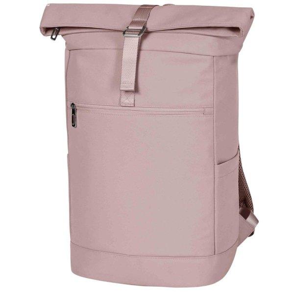 Halfar Laptopos rolltop hátizsák STAR - Fáradt rózsaszín