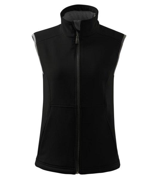MALFINI Női softshell mellény Vision - Fekete | XL