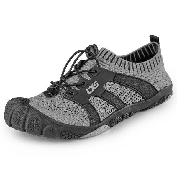 Canis (CXS) Barefoot cipő CXS PURESTEP - Szürke / fekete | 44