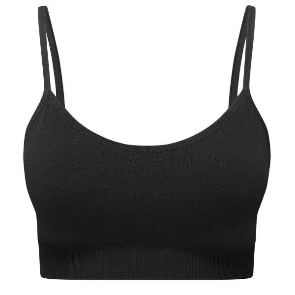 TriDri® Varrás nélküli sportmelltartó 3D Fit - Fekete | M