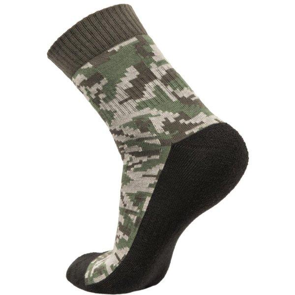 Cerva Zokni NEURUM CAMOUFLAGE - Sötét olív | 43