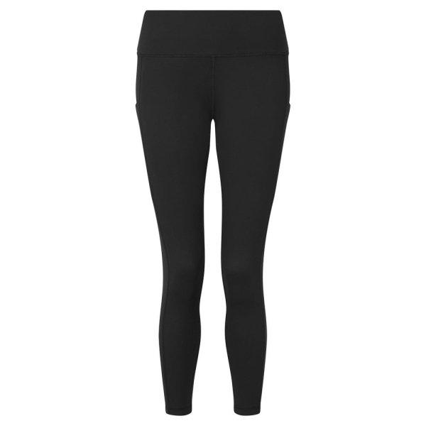 TriDri® Női 7/8-os leggings újrahasznosított poliészterből - Fekete | M