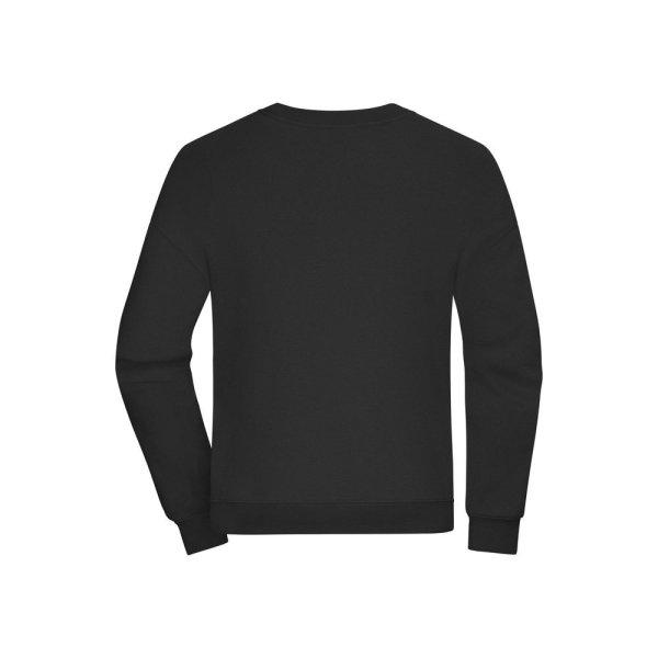 James & Nicholson (Daiber) Oversize UNISEX pulóver - Fekete | L