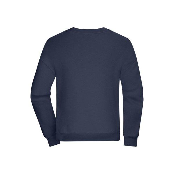 James & Nicholson (Daiber) Oversize UNISEX pulóver - Sötétkék | L