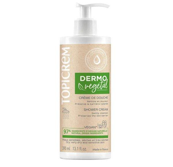 Topicrem Tusoló krém Dermovegetal (Shower Cream) 390 ml