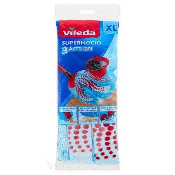 Vileda Gyorsfelmosó 3Action Velour UT (kék)
