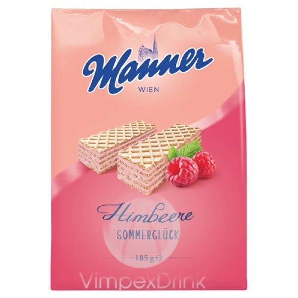 Manner málnás nyári ostya 185g /12/