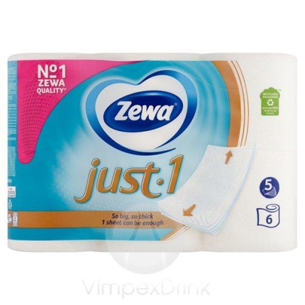 ZEWA JUST 1 TOALETTPAPÍR 5 RÉTEGŰ 6 TEK./ ÚJ