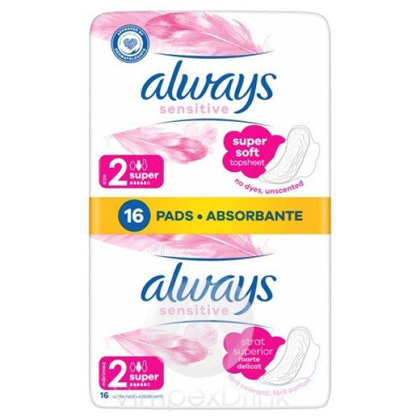 Always Intim betét Sen.UltraSuper+ 16DB