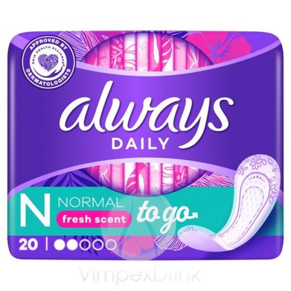 Always tisztasági betét Sing Normal Deo 20db