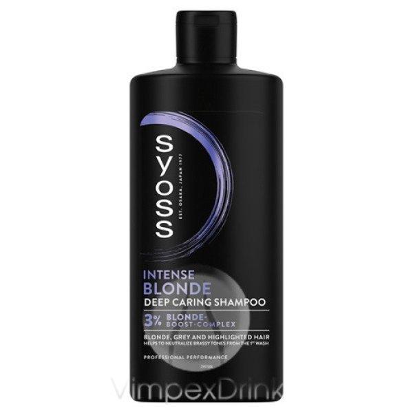 Syoss sampon 440ml hamvasító B&S