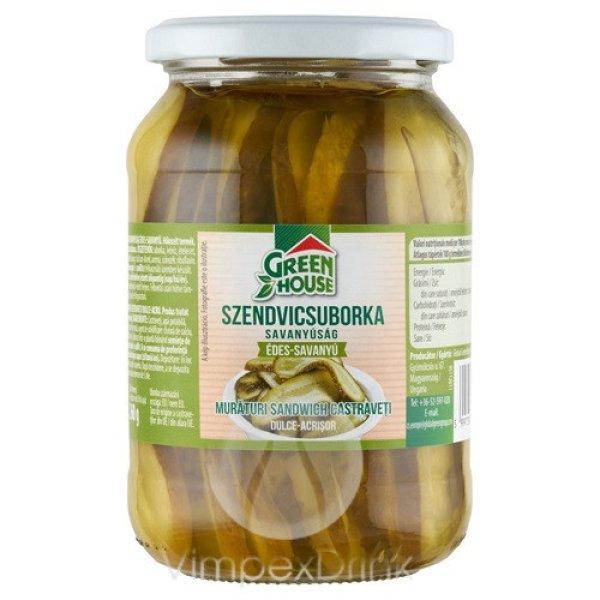 GreenHouse Szendvicsuborka é-sav.500ml