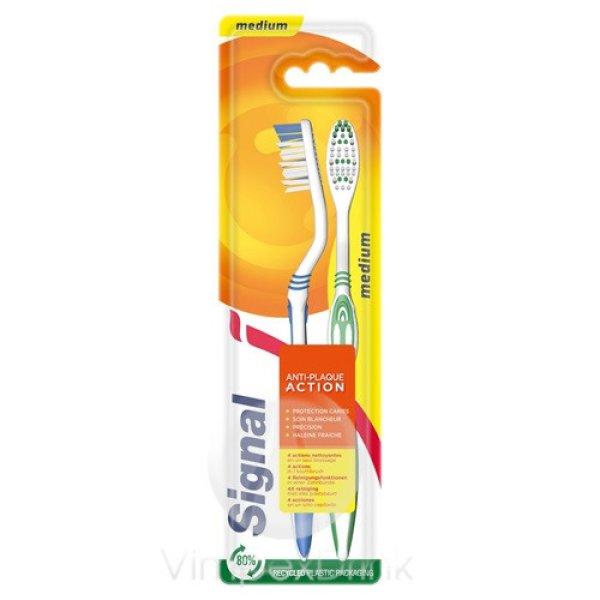 Signal fogkefe 1+1 anti-plaque medium