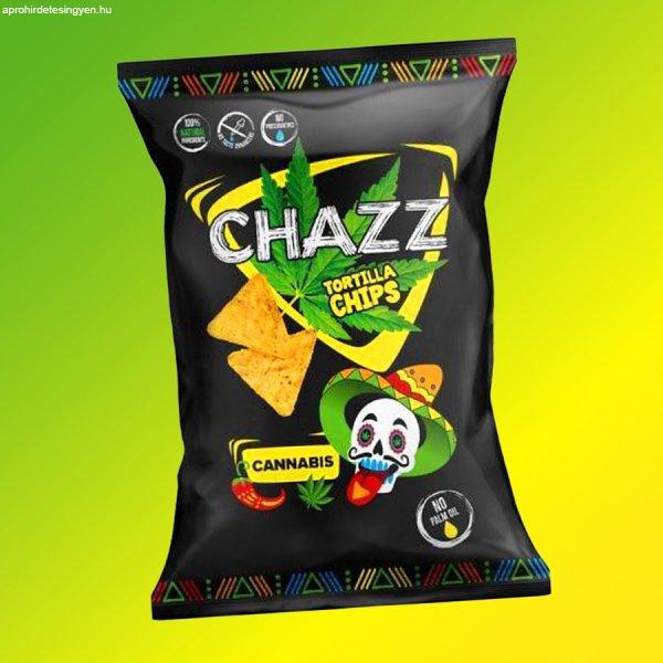 Chazz Cannabis Jalapeno ízű tortilla chips 100g