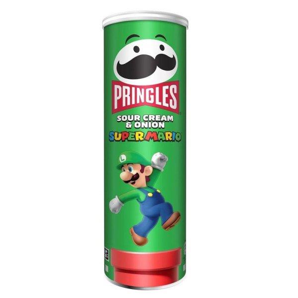 Pringles Sour cream and Onion hagymás tejfölös chips 165g