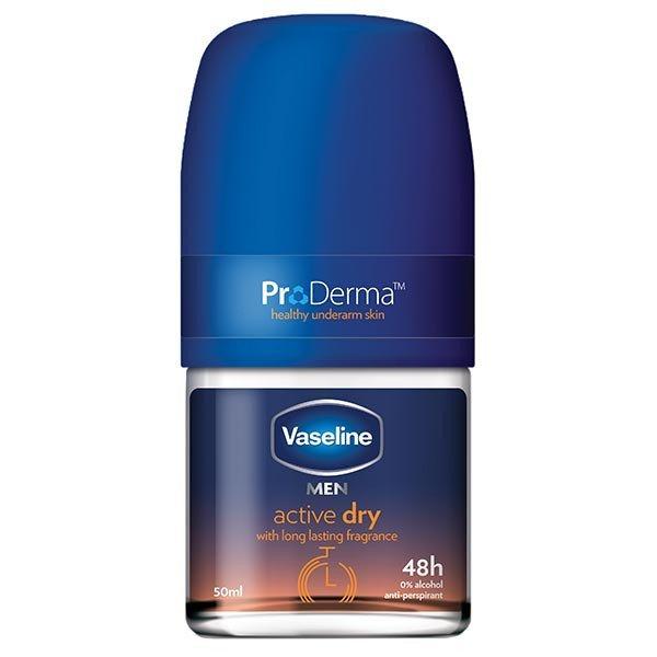 Vaseline roll 50ml Men Active Dry