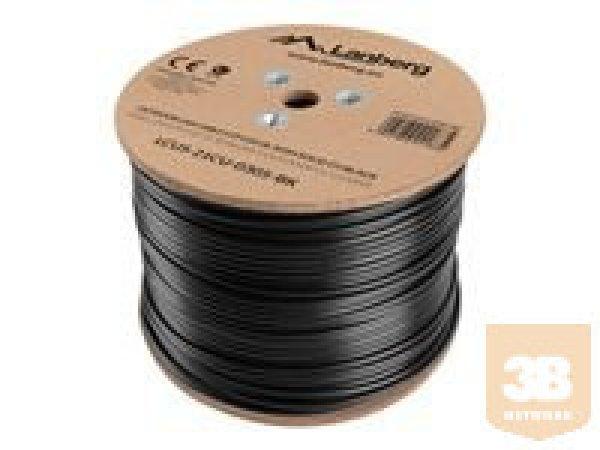LANBERG LCU5-21CU-0305-BK Lanberg UTP stranded kábel CU OUTDOOR, cat. 5e, 305m,
Black