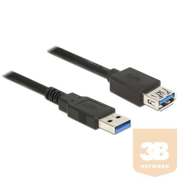 KAB Delock 85057 USB 3.0-s bovítokábel A-típusú csatlakozódugóval > USB
3.0-s, A-típusú csatlakozóhüvellyel, 3