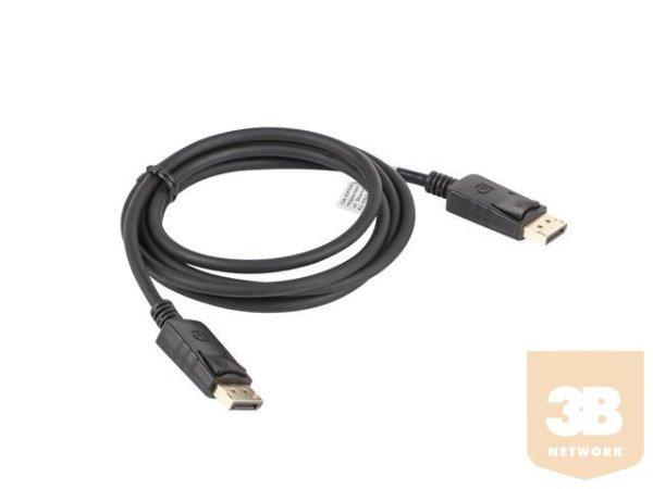 Lanberg kábel Display Port M/M 1.8m 4K black