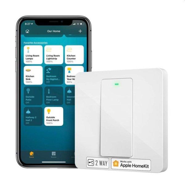 Meross Smart Wi-Fi fali kapcsoló 1 Gang 2 way Touch Button Neutral Wire
Required