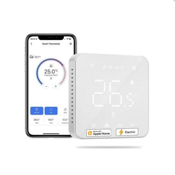 Meross Smart Wi-Fi Thermostat - elektromos padlófűtés