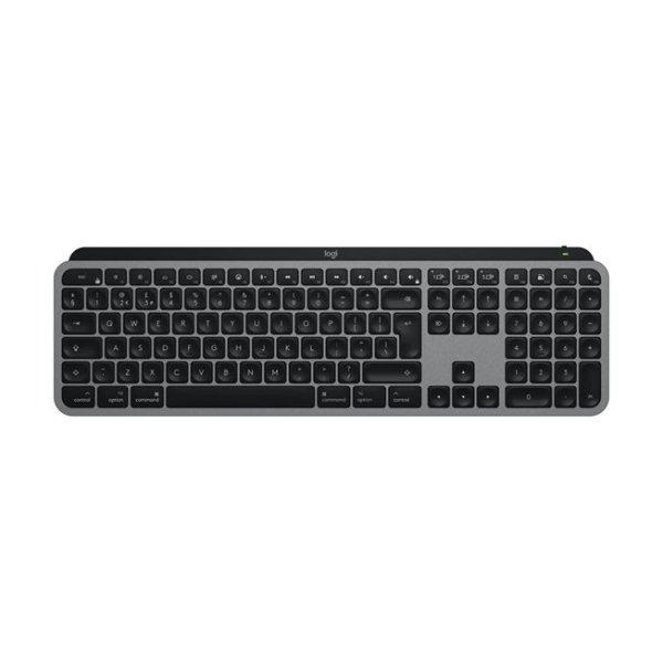 Logitech MX Keys S for MAC - vezeték nélküli háttérvilágított
billentyűzet - US - kozmikus szürke